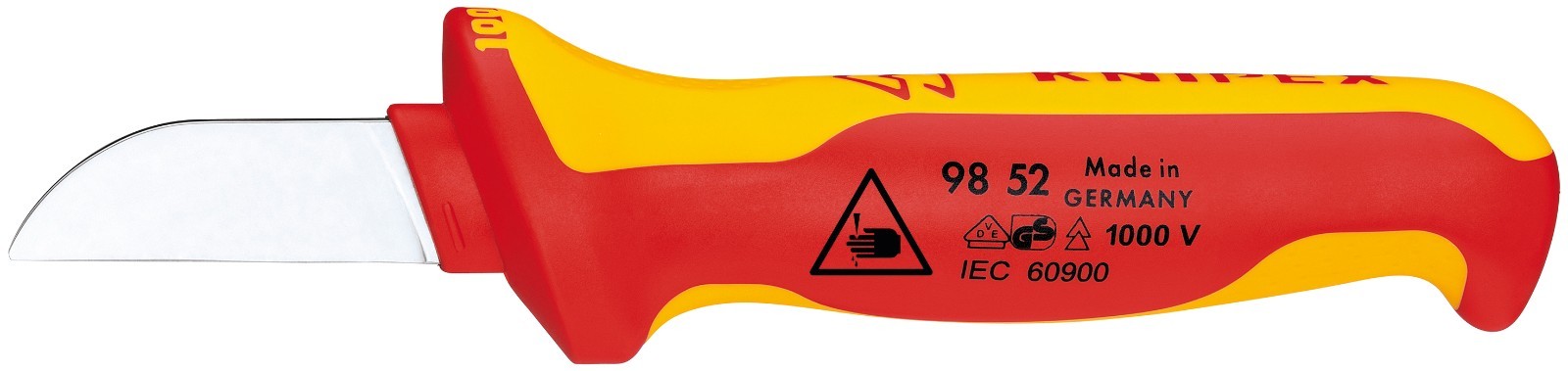 KNIPEX 98 52 7 1/2" Cable Knife-1000V Insulated