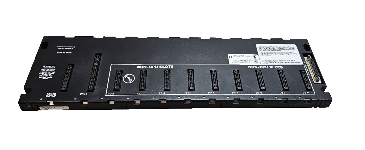 GE-Fanuc IC693CHS391K Industrial Control System Base, 10 Slot, EMI Enhanced