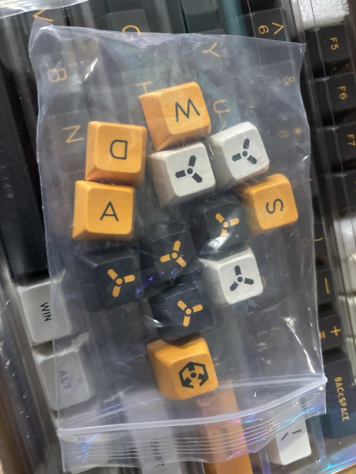 MaxKey Virtual War SA Profile Keycaps