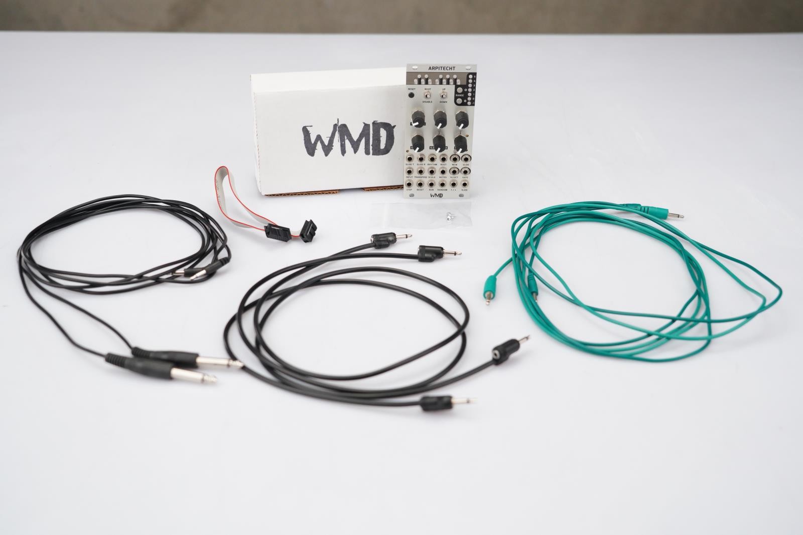WMD Arpitecht Eurorack Module w/ Box & Tiptop Stackcables #58590