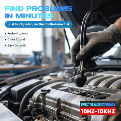 Automotive Engine Noise Diagnostic Tool – Sound Detection Stethoscope