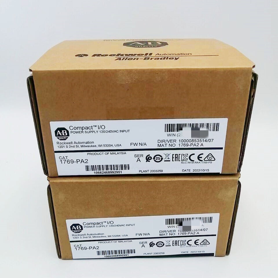 NEW AB 1769-PA2 CompactLogix AC Power Supply Factory Sealed 1769PA2