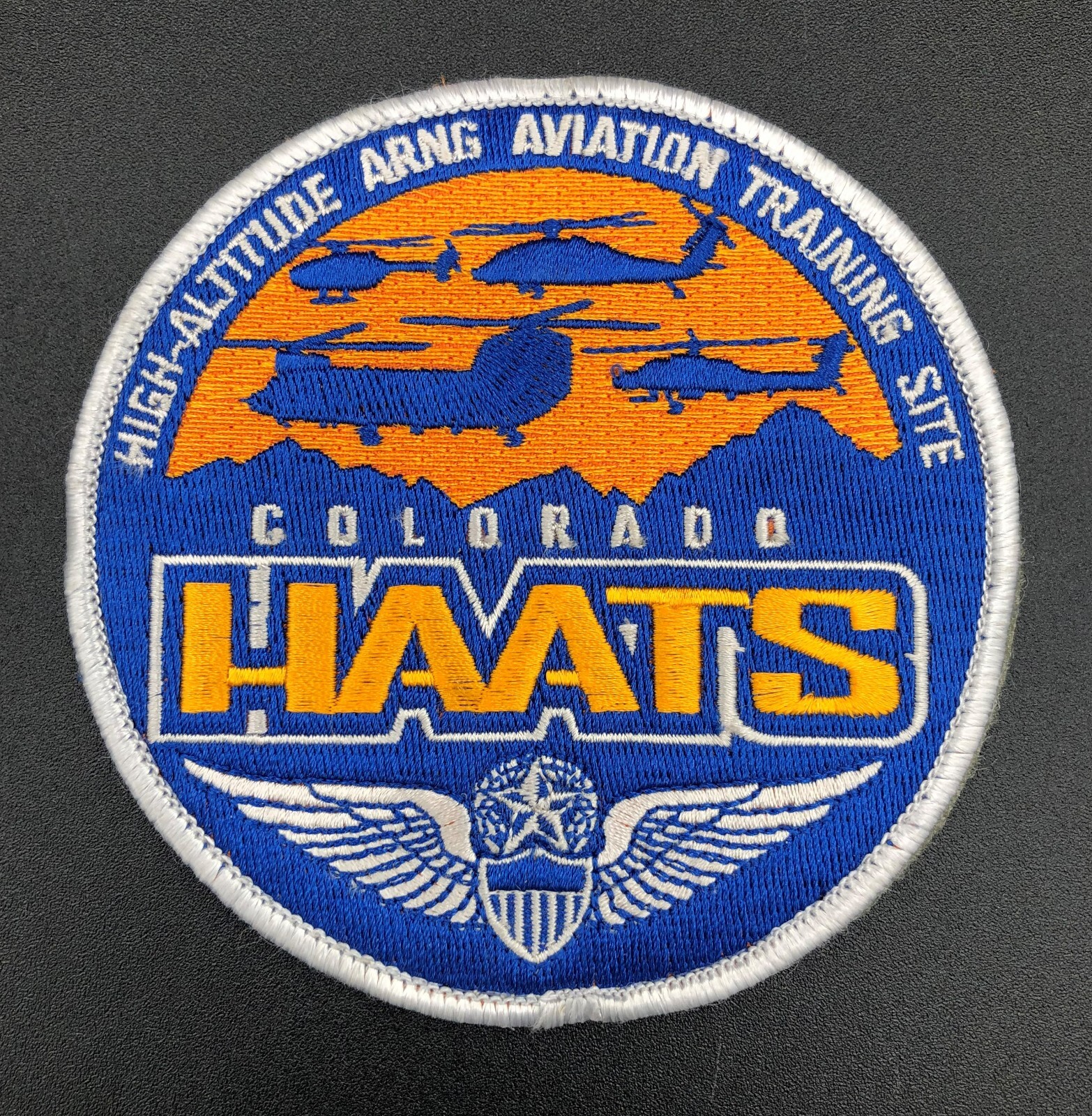 Colorado HAATS ARNG Aviation Training Site Army Aviation Patch OEF OIF