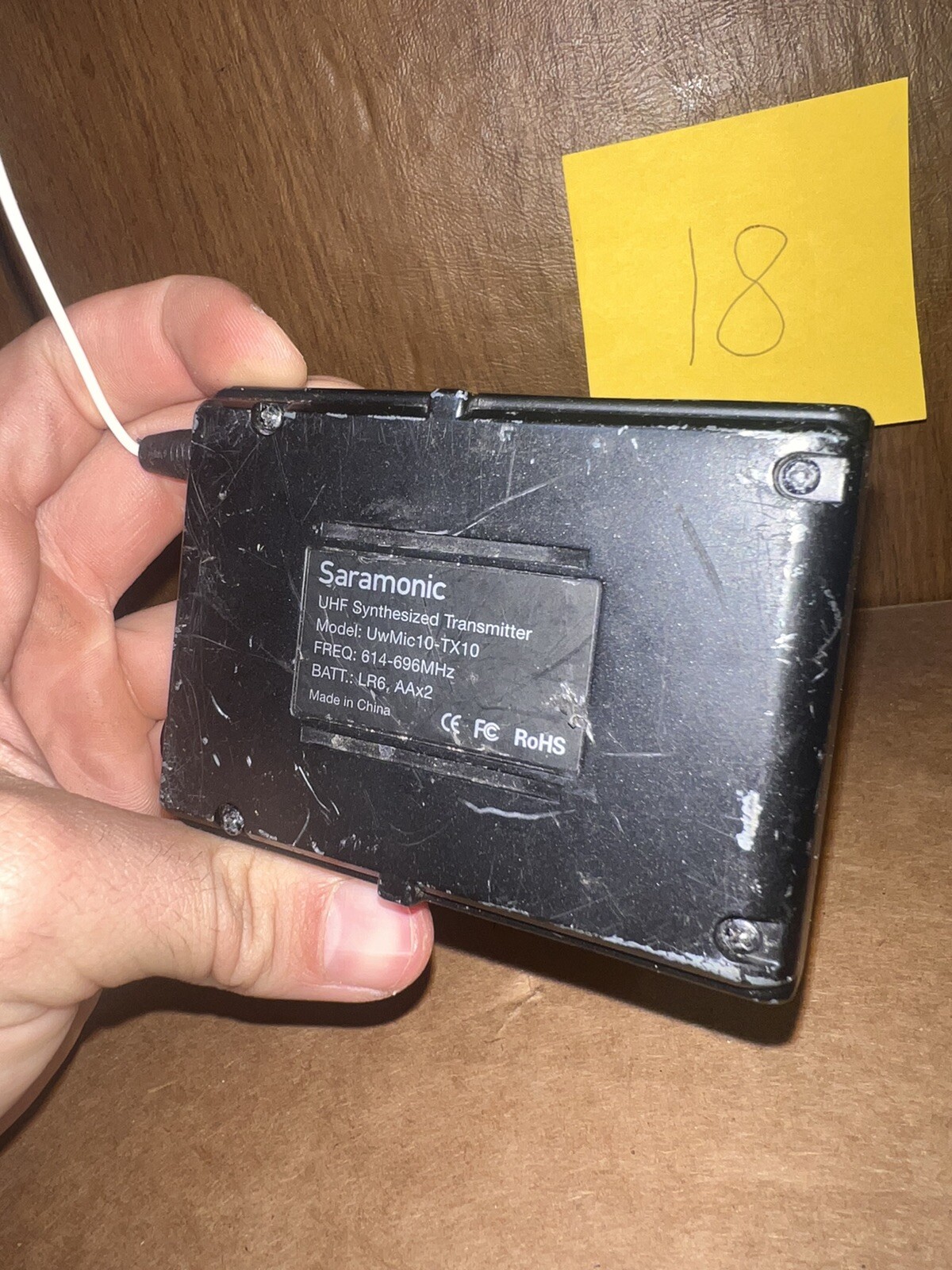 Saramonic TX10 96 Channel Bodypack Transmitter Unit (Works Great)