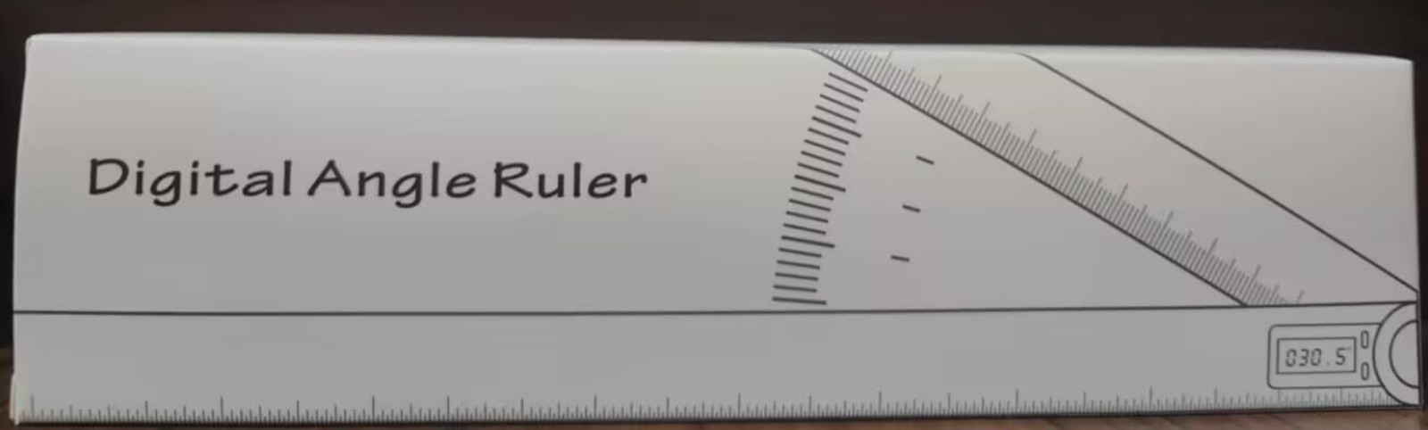 New Digital Angle Finder Stainless Steel 7inch Black Button