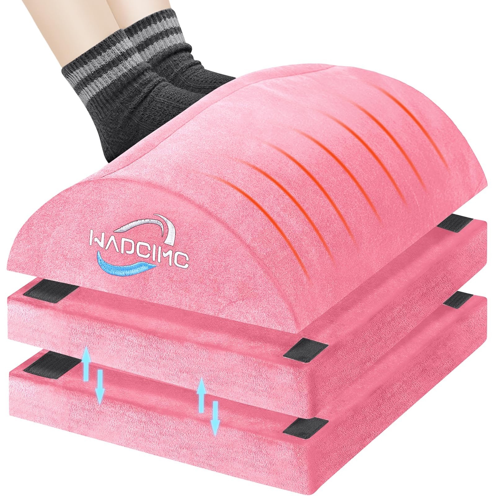 Foot Rest for Under Desk at Work, Warmer Feet Pocket Footrest,Foot Stool with...