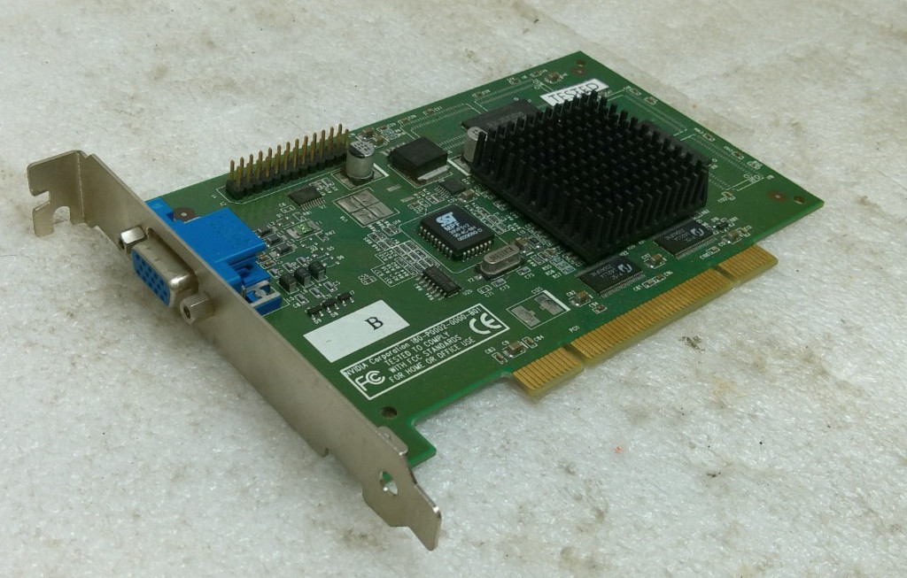 NVIDIA 09629U PCI Video Card 180-P0002-0000-B01
