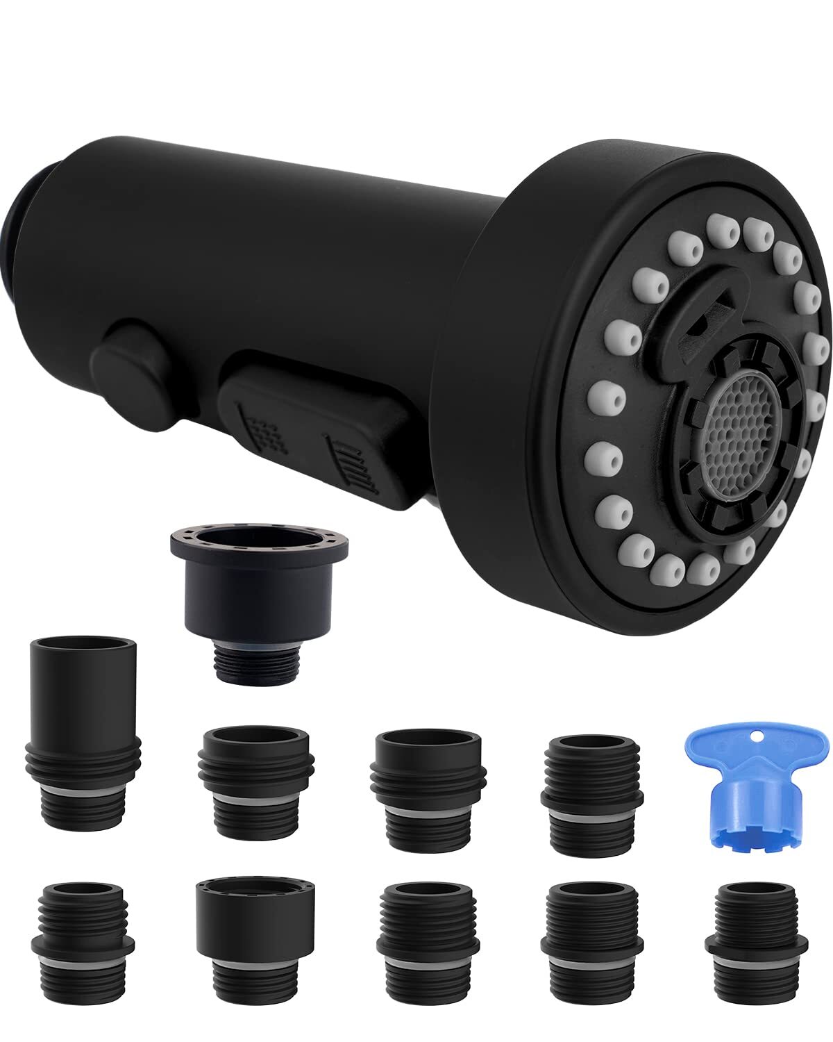Pull Down Kitchen Faucet Head Replacement, Sink Faucet Sprayer Head Nozzle
