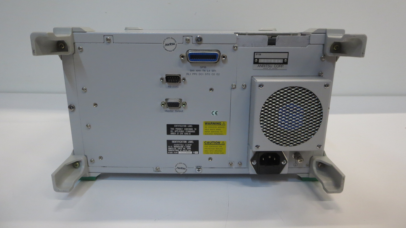 ANRITSU MS9720A WDM NETWORK TESTER 1.45-1.65um