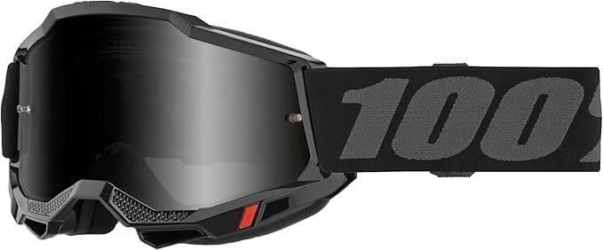 100% Accuri 2 Sand Black Smoke Lens Goggle
