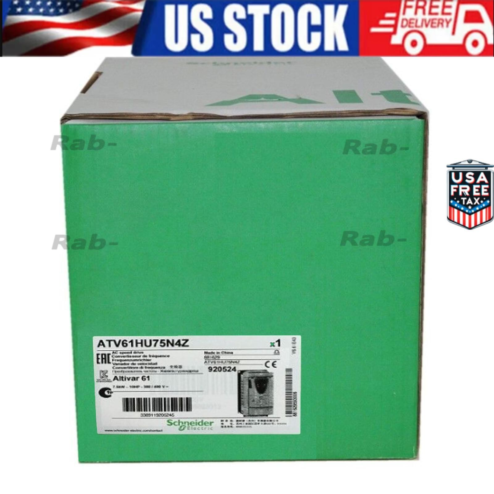 In Box SND ATV61HU75N4Z Inverter US Free TAX