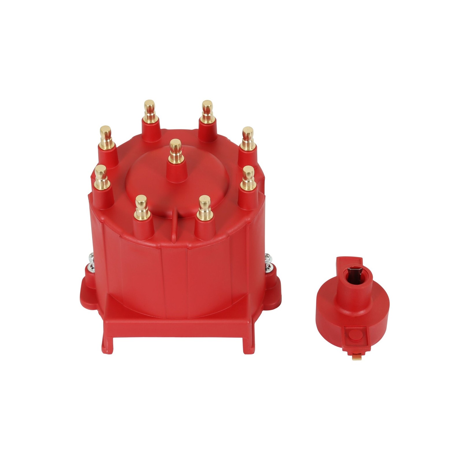 MSD 8406 Distributor Cap and Rotor Red