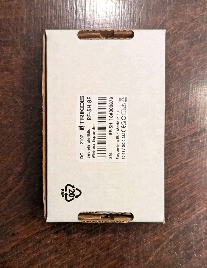 Trikdis Wireless Equipment Receiver RF-SH - New
