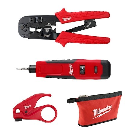 Milwaukee Tool 48-22-8101 Twst Pair Install Kit W/Zip Pouch