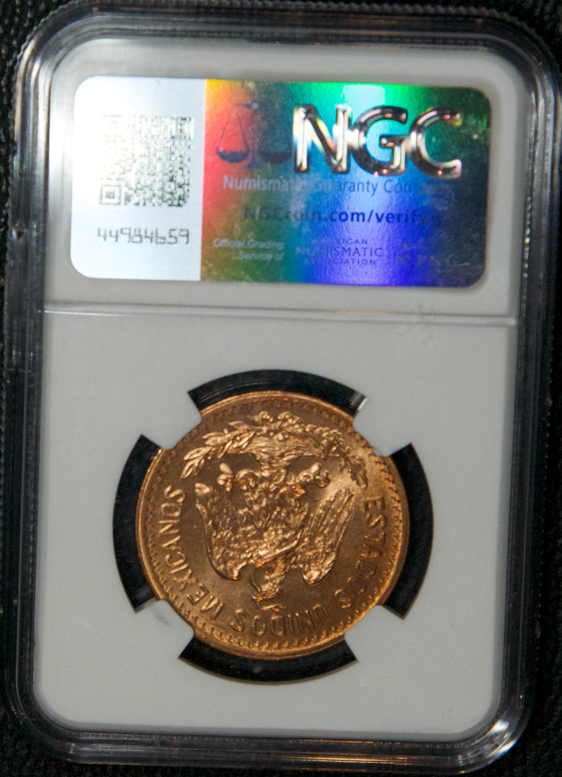 1935MO Mexico 10 Centavos Bronze MS64 RD *Brilliant*