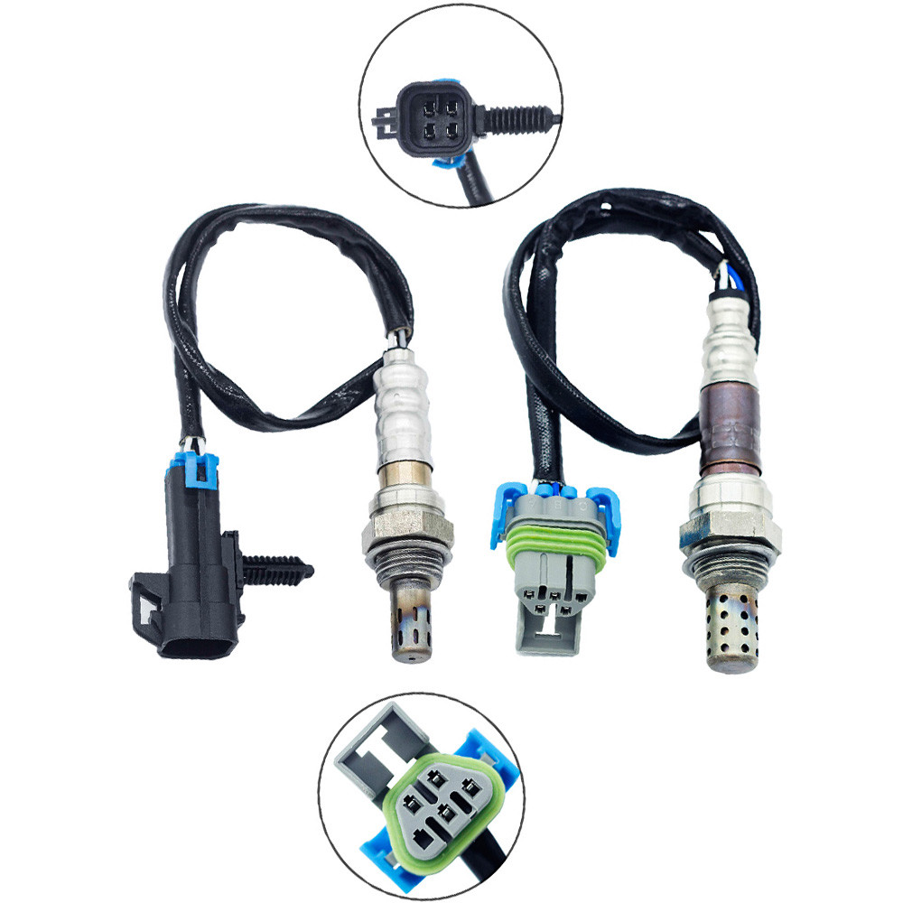 2pcs O2 Oxygen Sensor Up+Downstream For 2010 Chevrolet Equinox/GMC Terrain 2.4L