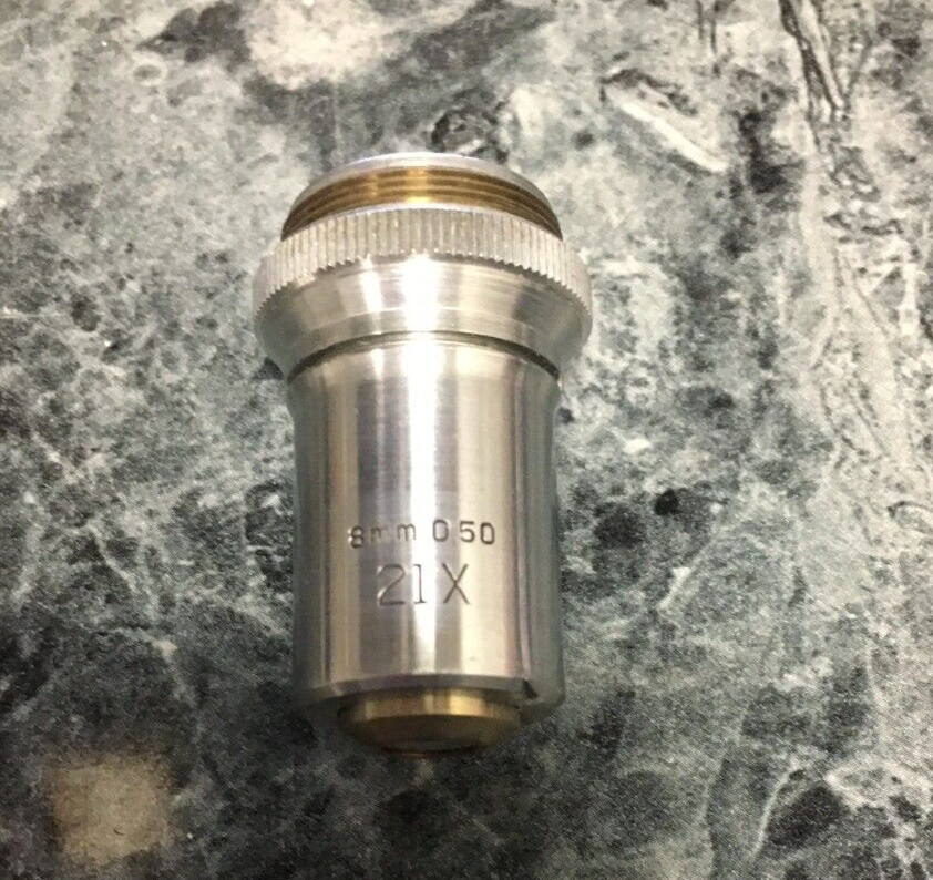 Bausch & Lomb  8mm 0.50 21X Microscope Bright Field Lens