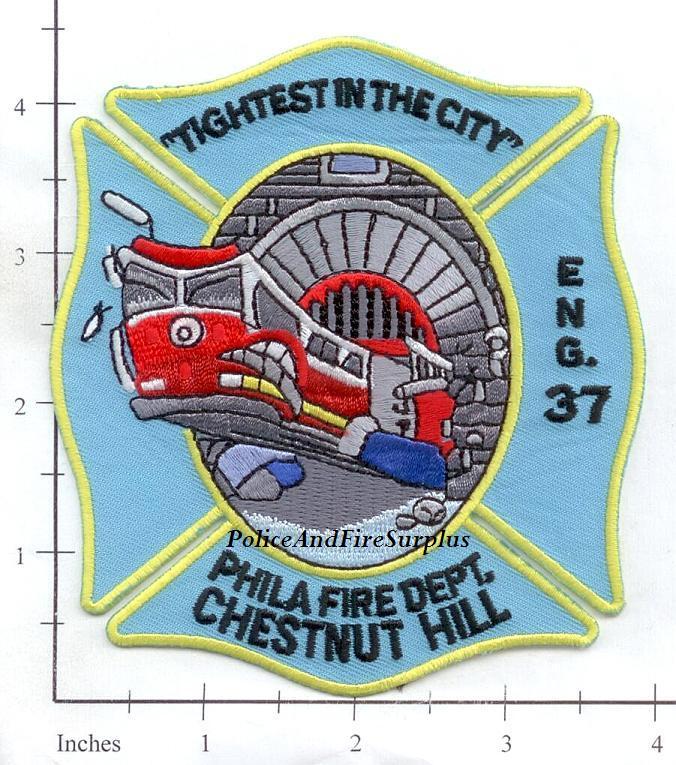 Pennsylvania - Philadelphia Engine 37 PA Fire Dept Patch  Chestnut Hill