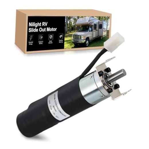 364262 RV in-Wall Slide-Out Motor with Brake 42mm Mid Torque Replace#364262