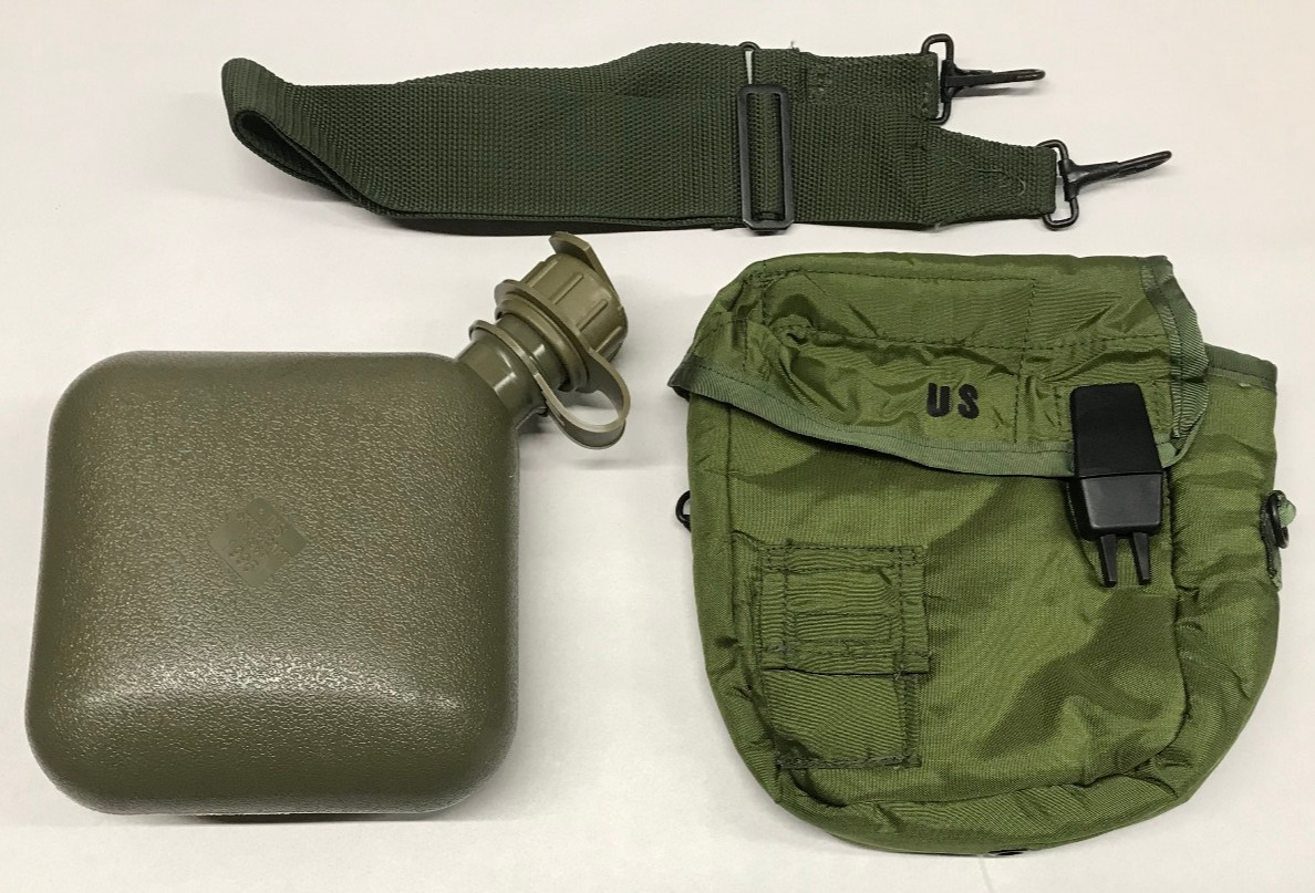 ALICE 2 Quart Canteen With Cover OD Green NOS