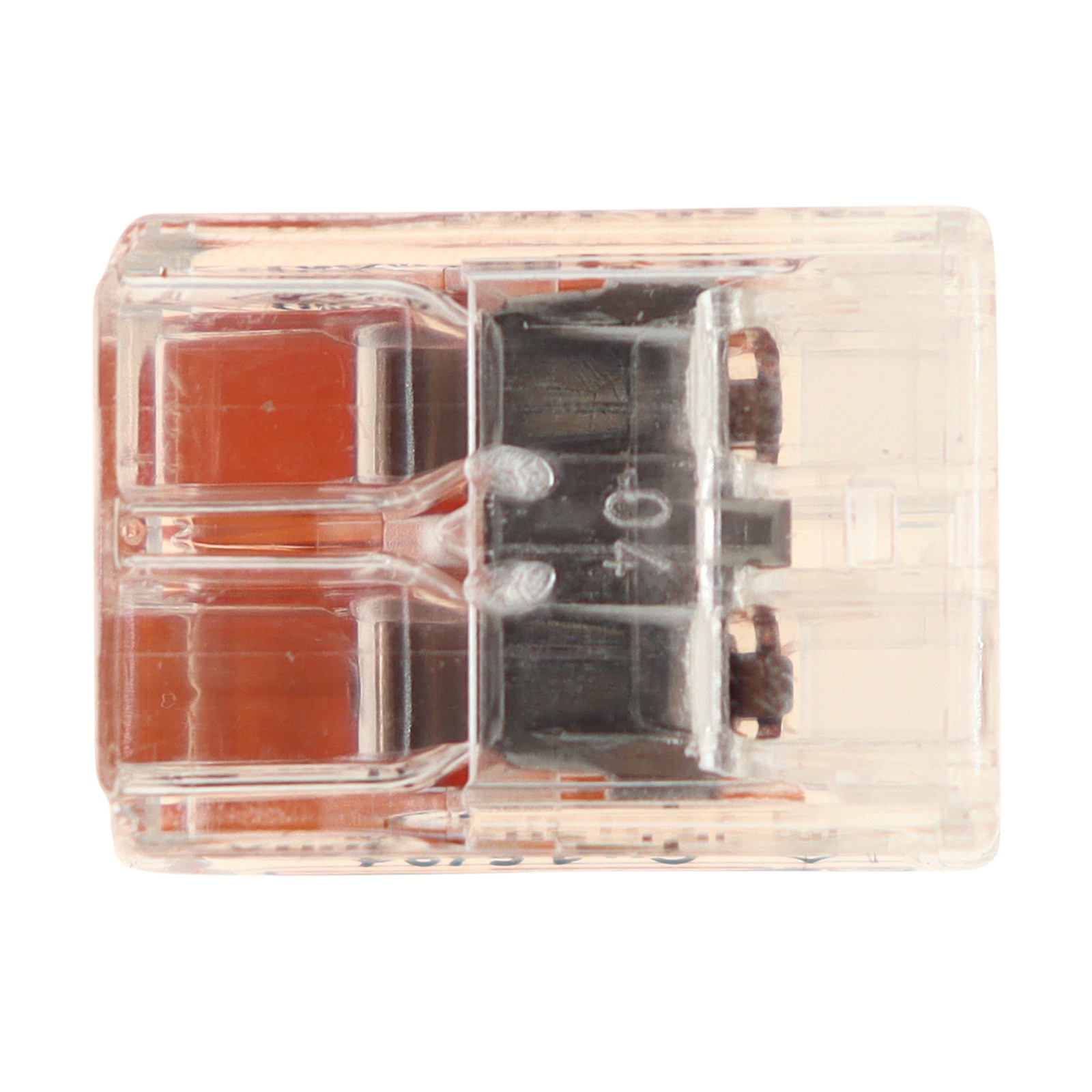 WAGO 221-412 LEVER-NUTS 2-Conductor Compact Wire Connectors (100-Pack)
