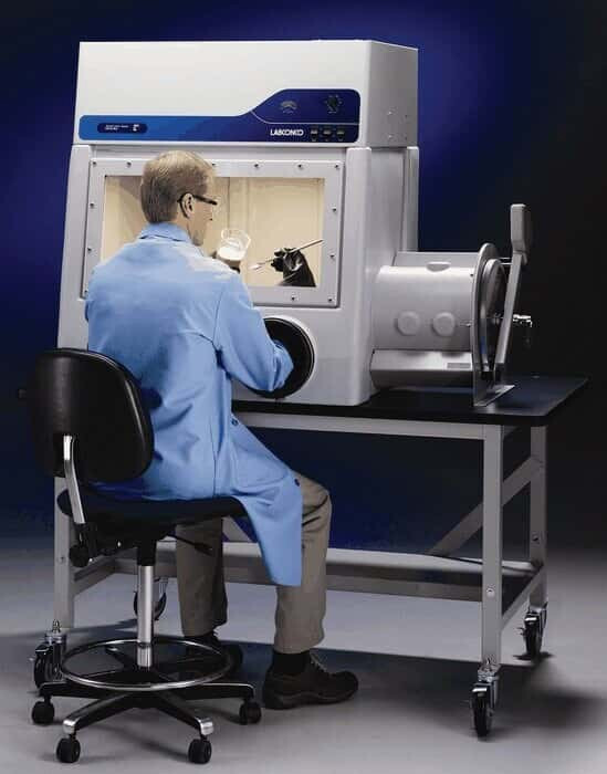 Labconco Precise Hepa Filtered Glove Box  - 5220200 - w Stand  535500 /6 mo wrty