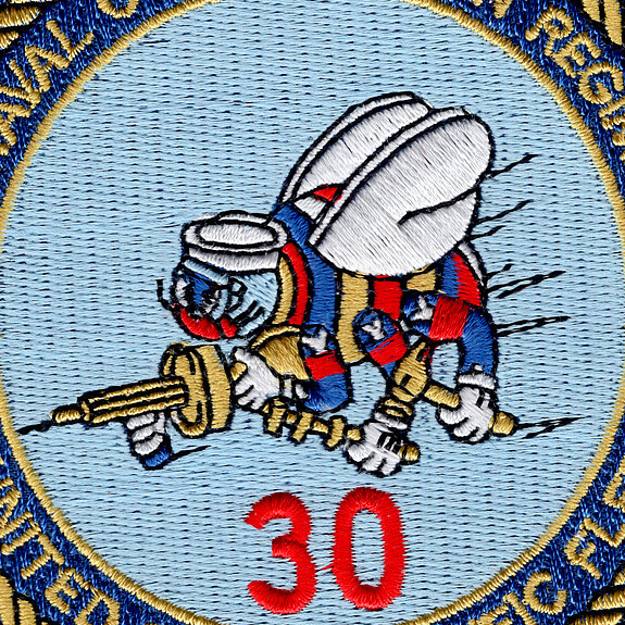 30th Naval Construction Regiment Patch United States Pacific Fleet
