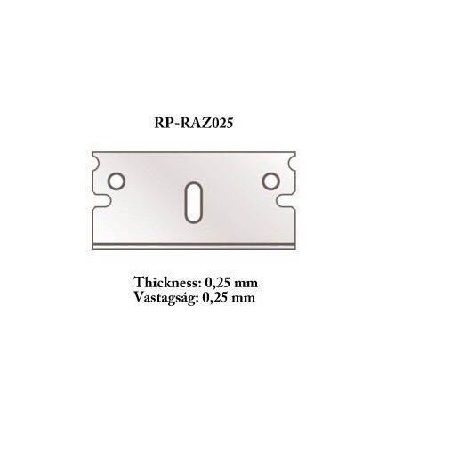 RP Toolz Razor Blade 0.25mm (5pcs) for Mitre Cutter (#RP-CUTR)