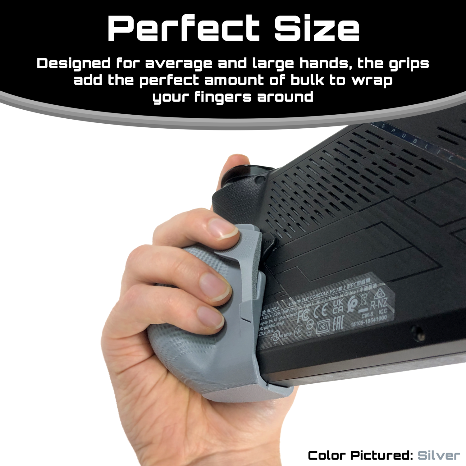 Asus ROG Ally X Comfort Grip Case Accessories - 3D Printed