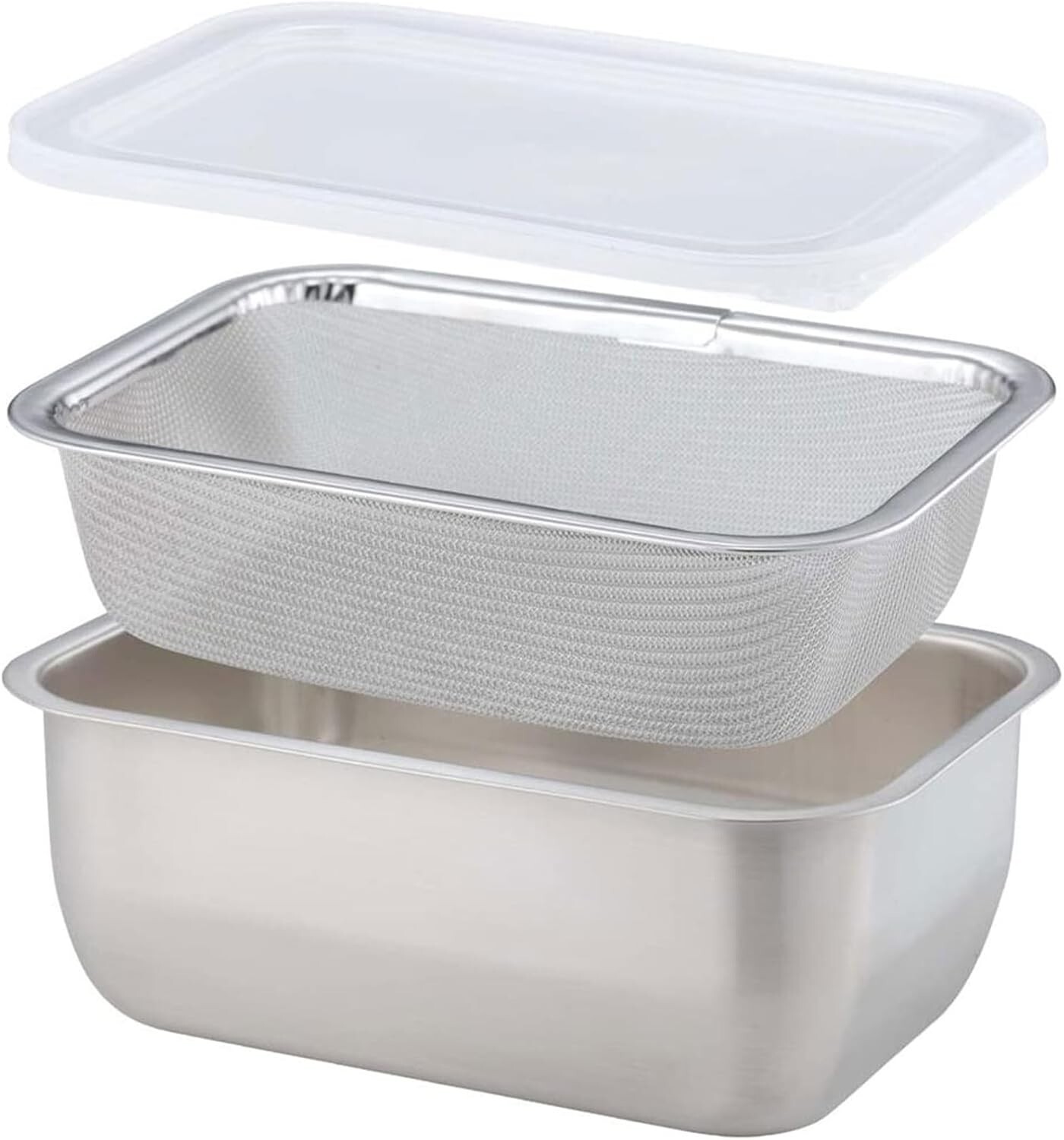 Shimomura bat yogurt draining container stainless steel 39523