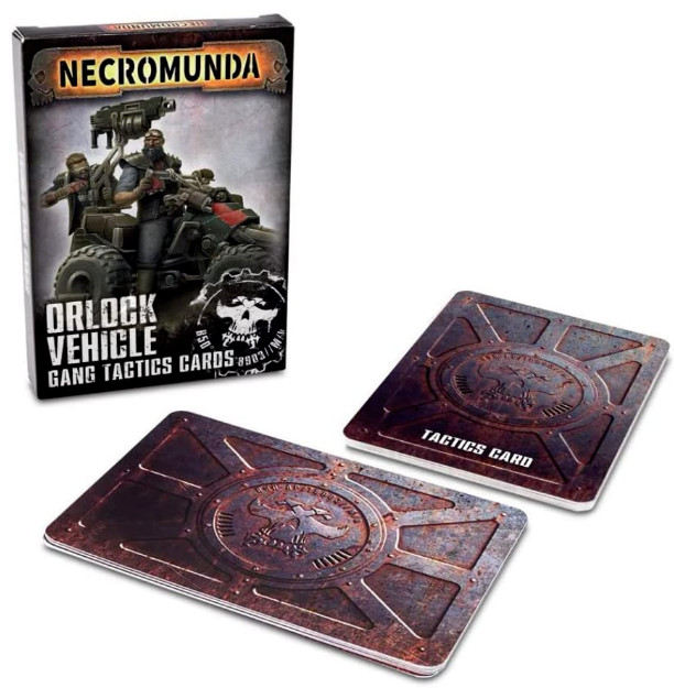 Orlock Vehicle Gang Tactics Cards Pack-House of Iron-Necromunda-Ash Wastes-NIB