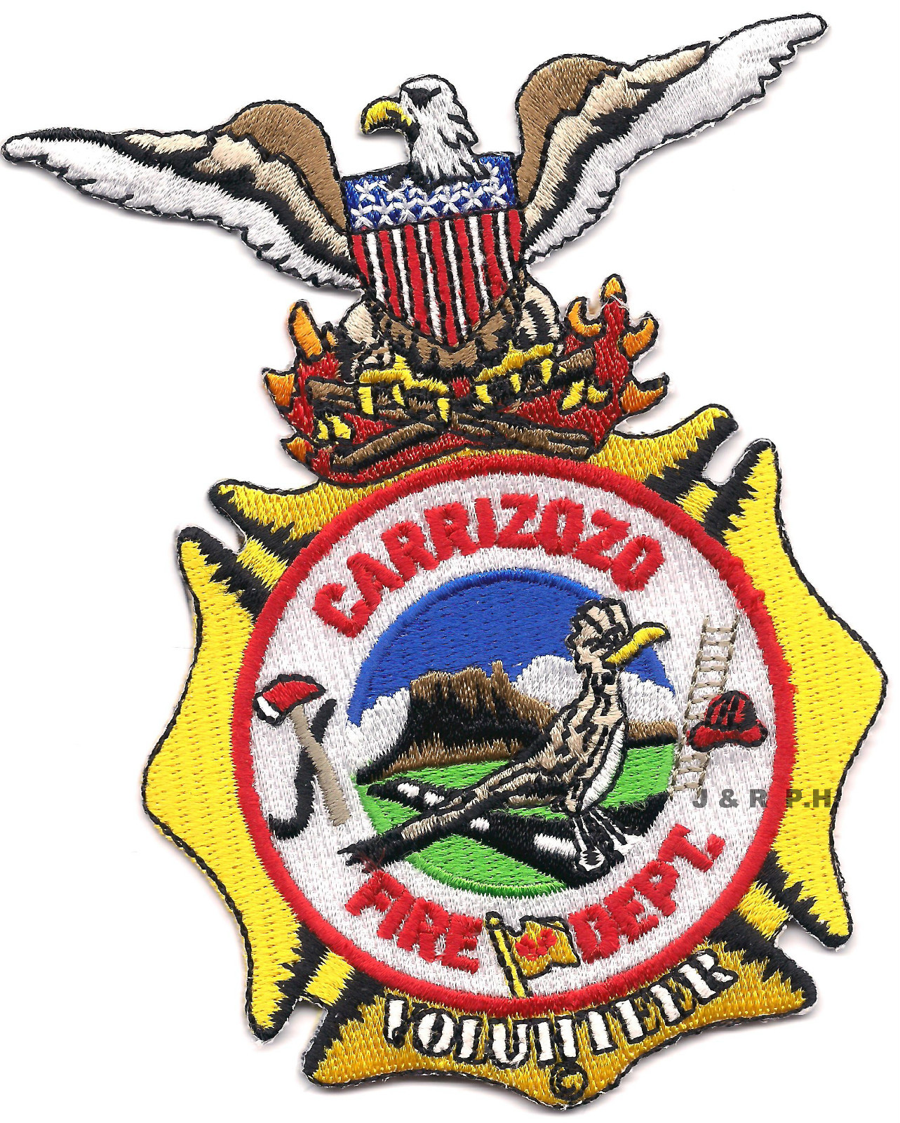 Carrizozo  Fire Dept., New Mexico  (3.5" x 4.5" size)  fire patch