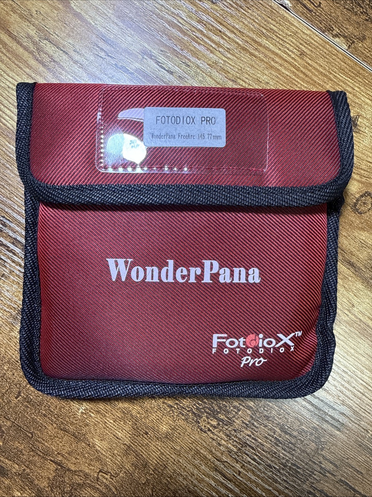Fotodiox Pro Wanderpana FreeArc 145 77mm Filter Ring Adapter, Lens Cover & Case