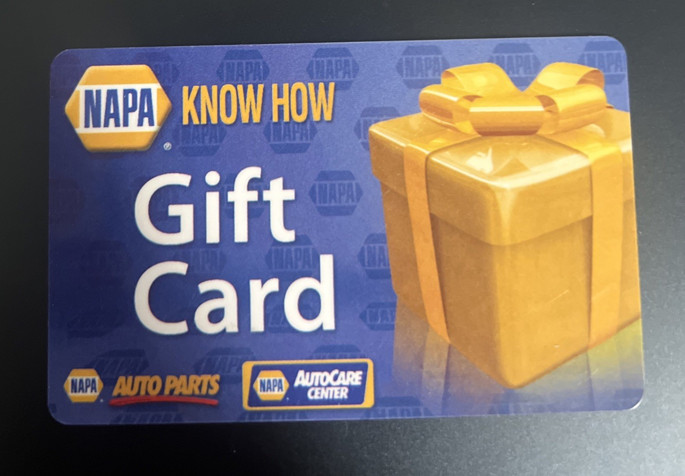 NAPA Auto Parts $180.04 Store Card - Physical Card - Car Parts