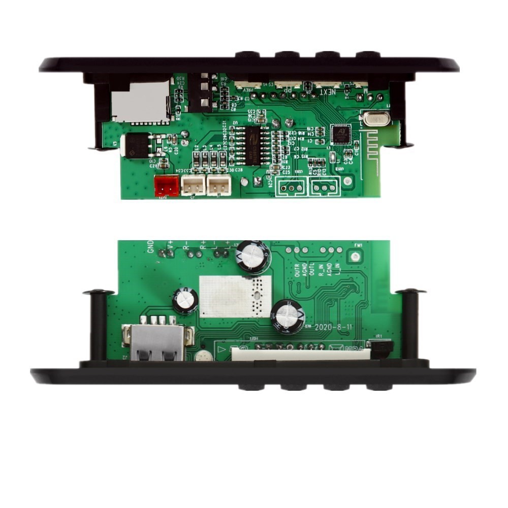 2*25W MP3 Decoder Board Bluetooth-5.0 For Car FM Support TF/USB Recording Mode