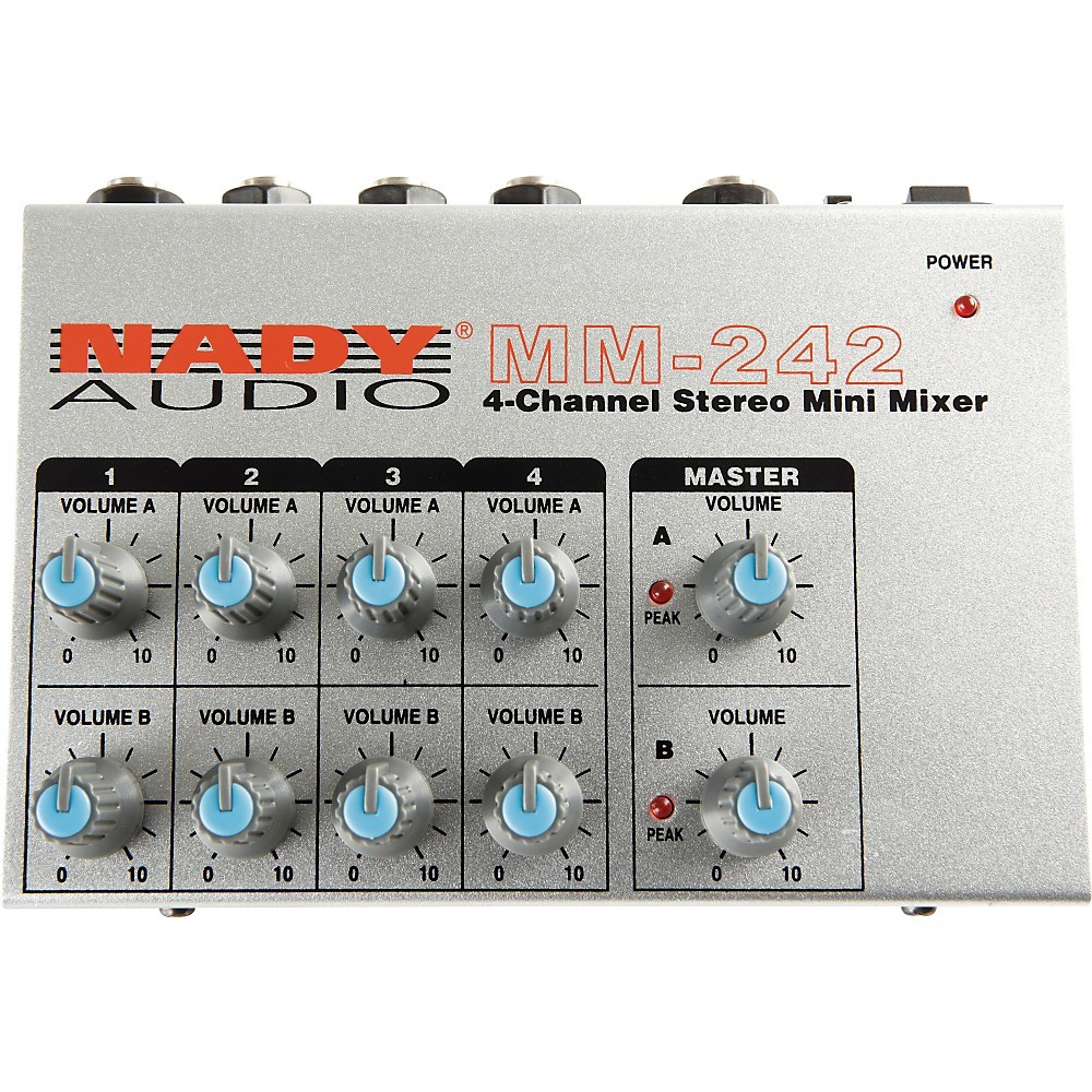 Nady MM242 4Channel Mini Mixer