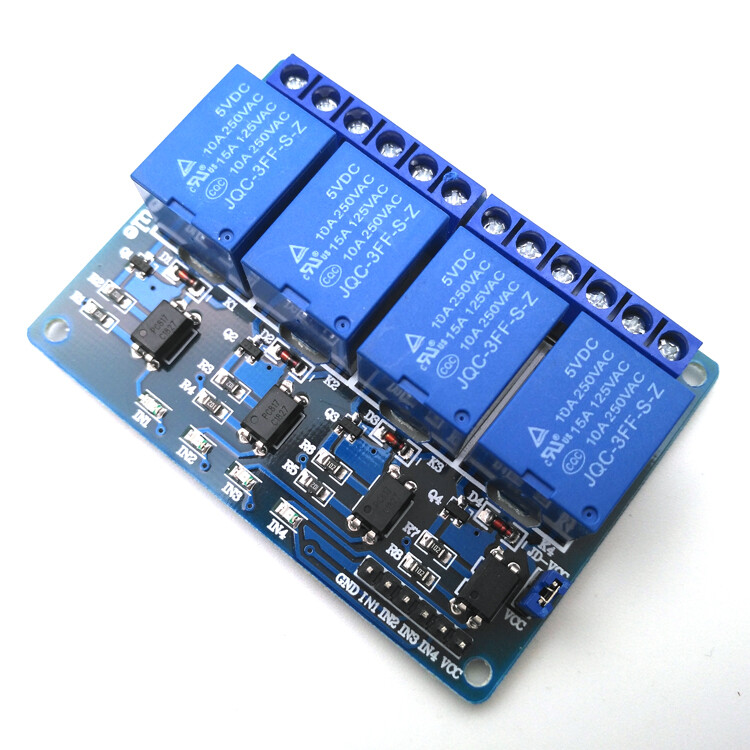 2pcs 4 Channel 5V Relay Module control board with optoc for ARM PIC AVR DSP
