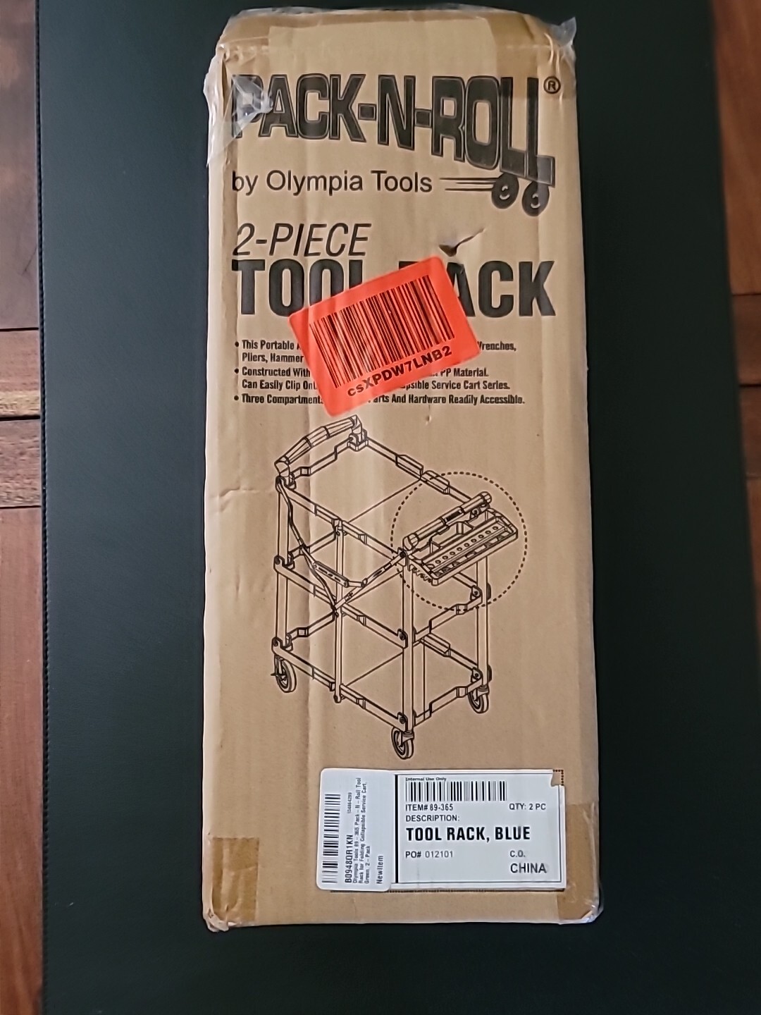 Pack N Roll 2 Piece Tool Rack