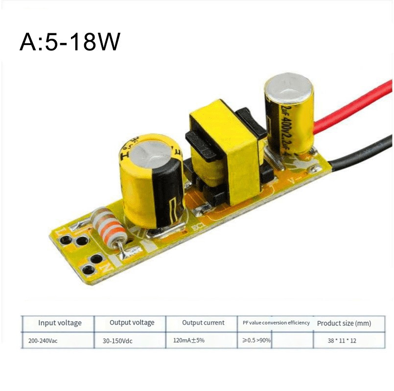Flicker-Free Led Driver Power Led Light Bulb Driver Lighting Transformer