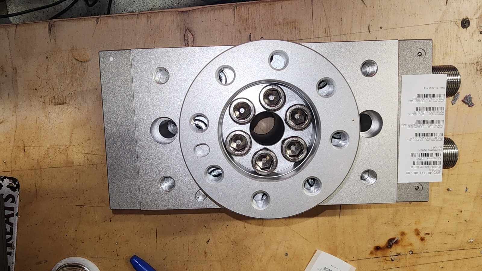 Rotary Table, Sz 200, 0-190deg, Compact, Adjuster Bolt, MSQ Series SMC 