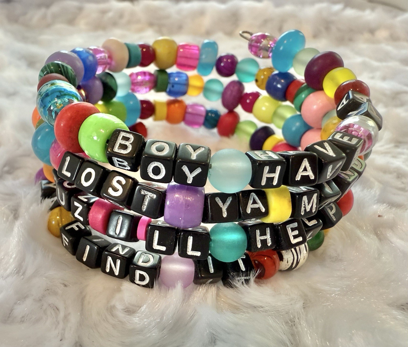 Funny “The Office” Stanley Joke Memory Wire Bracelet