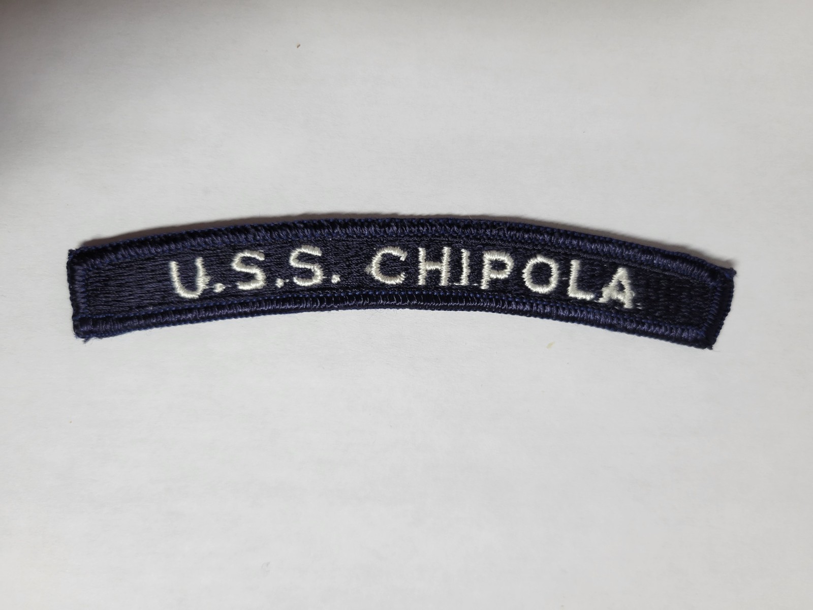 US Navy U.S.S. CHIPOLA AO-63 Cimarron-Class Fleet Oiler Segment Patch
