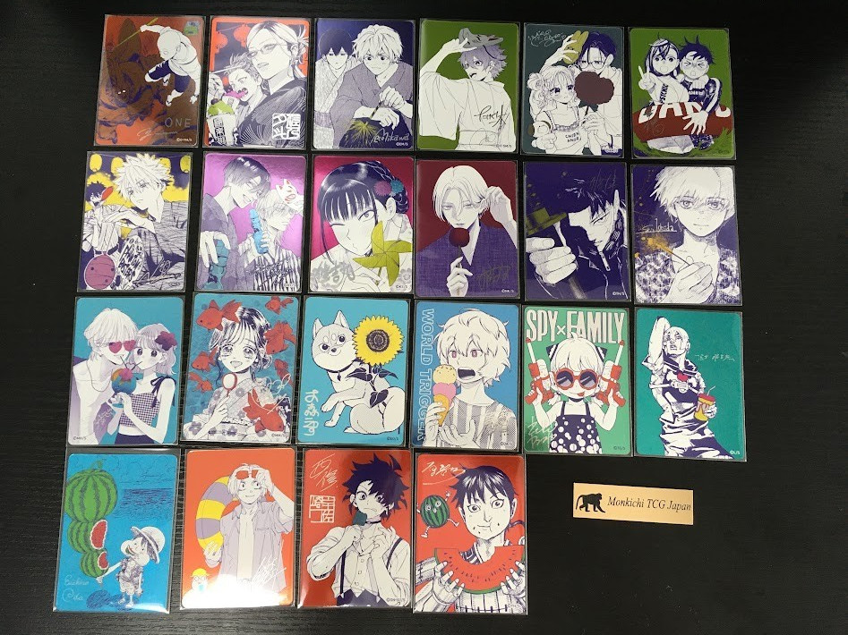 Complete Set 22 Types Metakira Promo Card NatsuComi 2026 Summer Comic Fair JP NM
