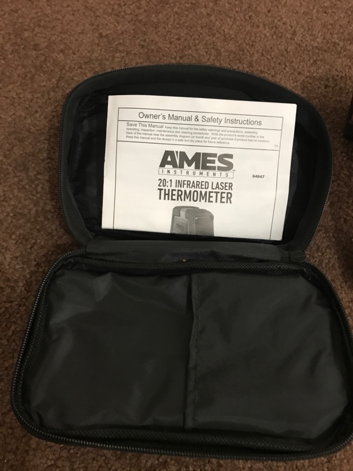 Ames instruments 20:1 Infrared laser thermometer