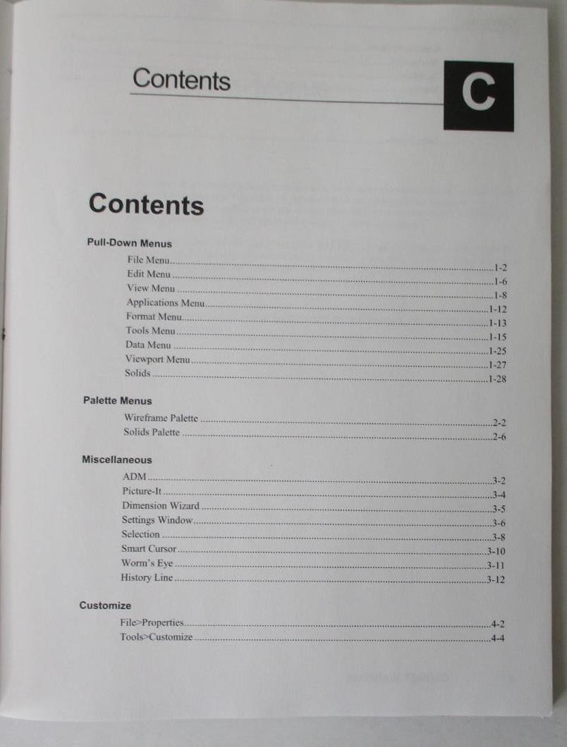 CADKEY Workshop Version 20 Software & Update Guide - Manufacturing Design (2002)
