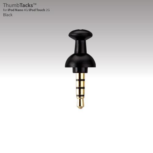 SwitchEasy ThumbTack Micro-Mic Black Microphone for iPod Touch 2G & iPod Nano 4G