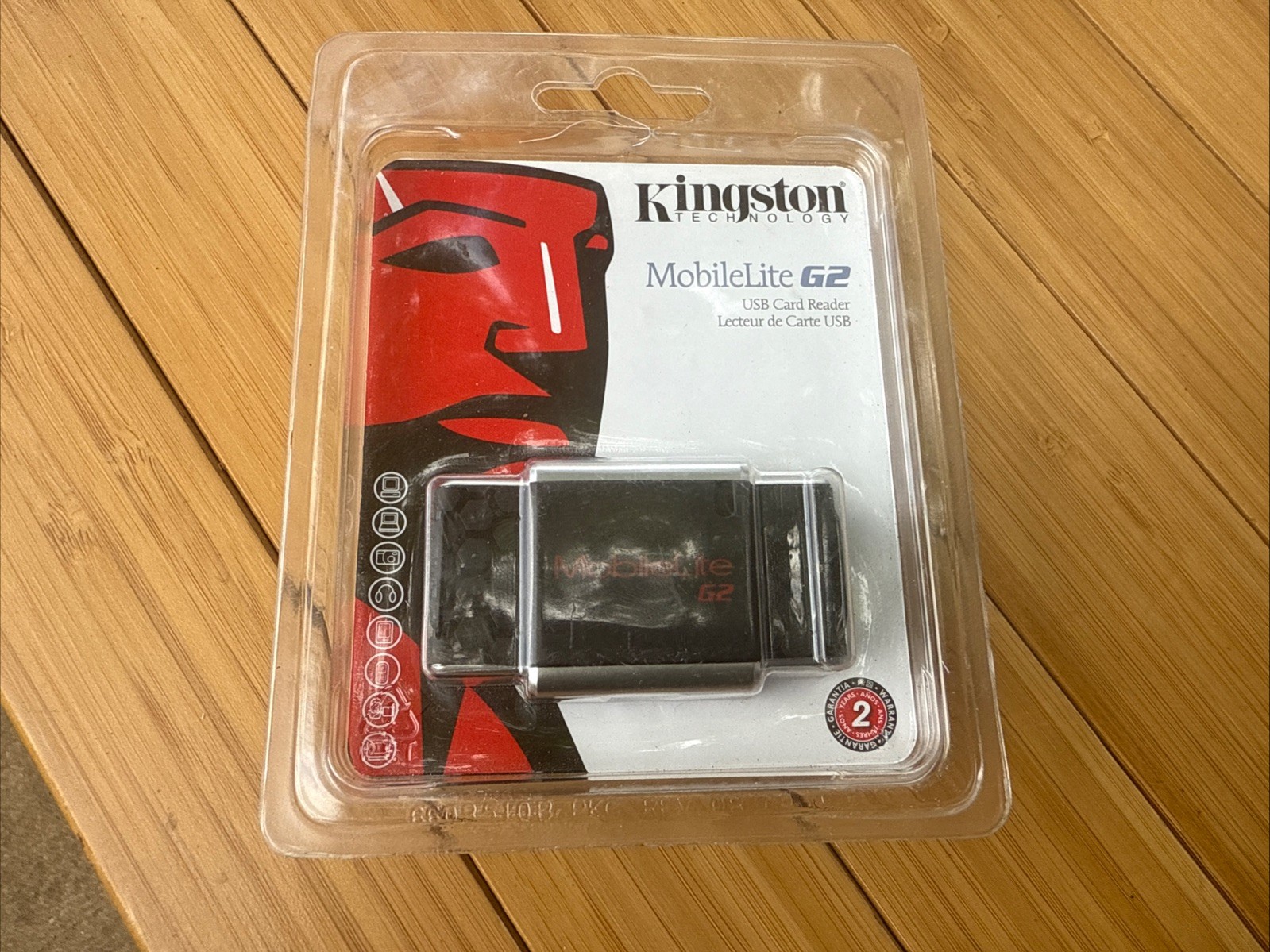 New Kingston Flash Card Reader MobileLite G2 USB 2.0  FCR-MLG2 Unraid