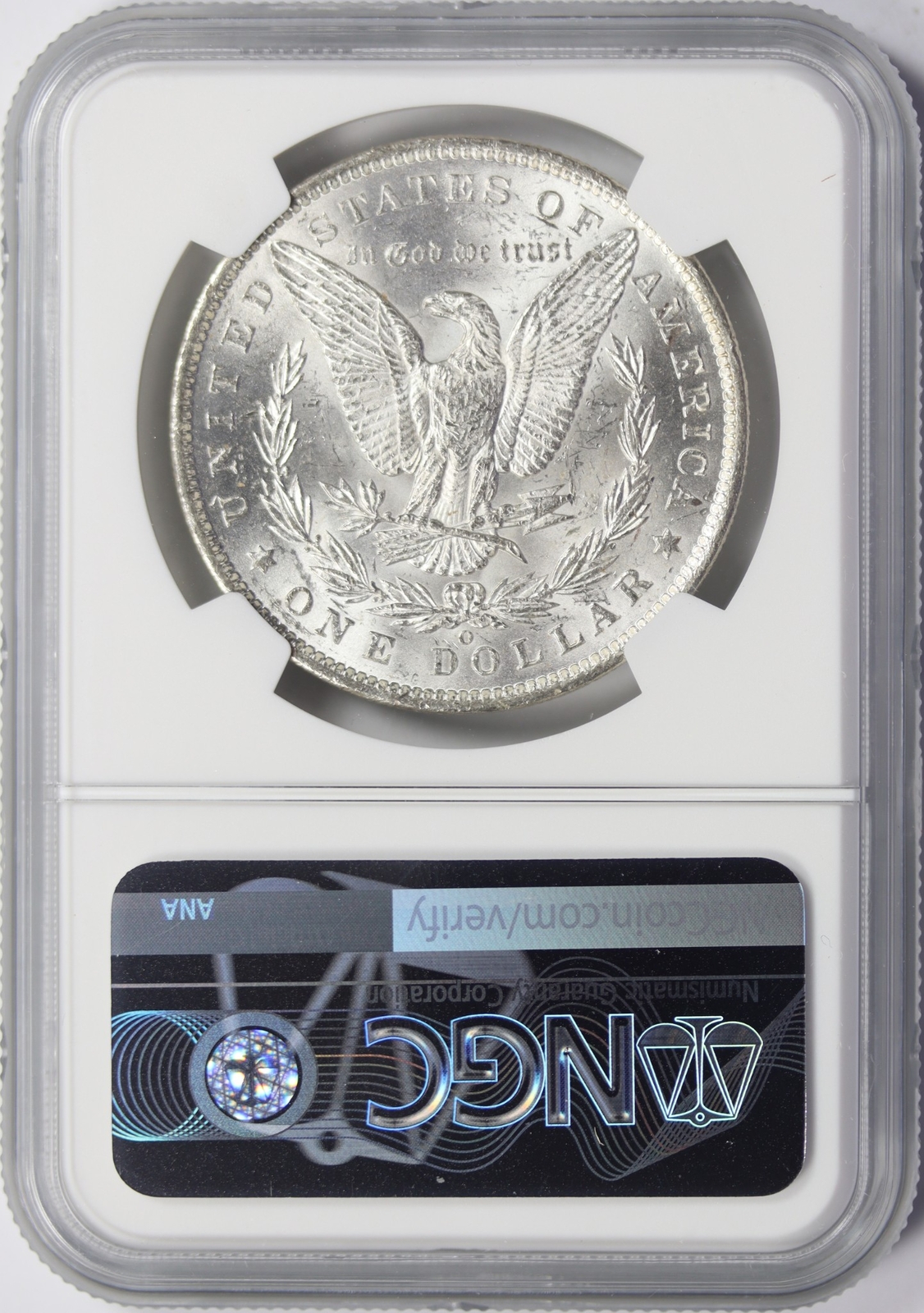 1885-O $1 Morgan Silver Dollar NGC MS63
