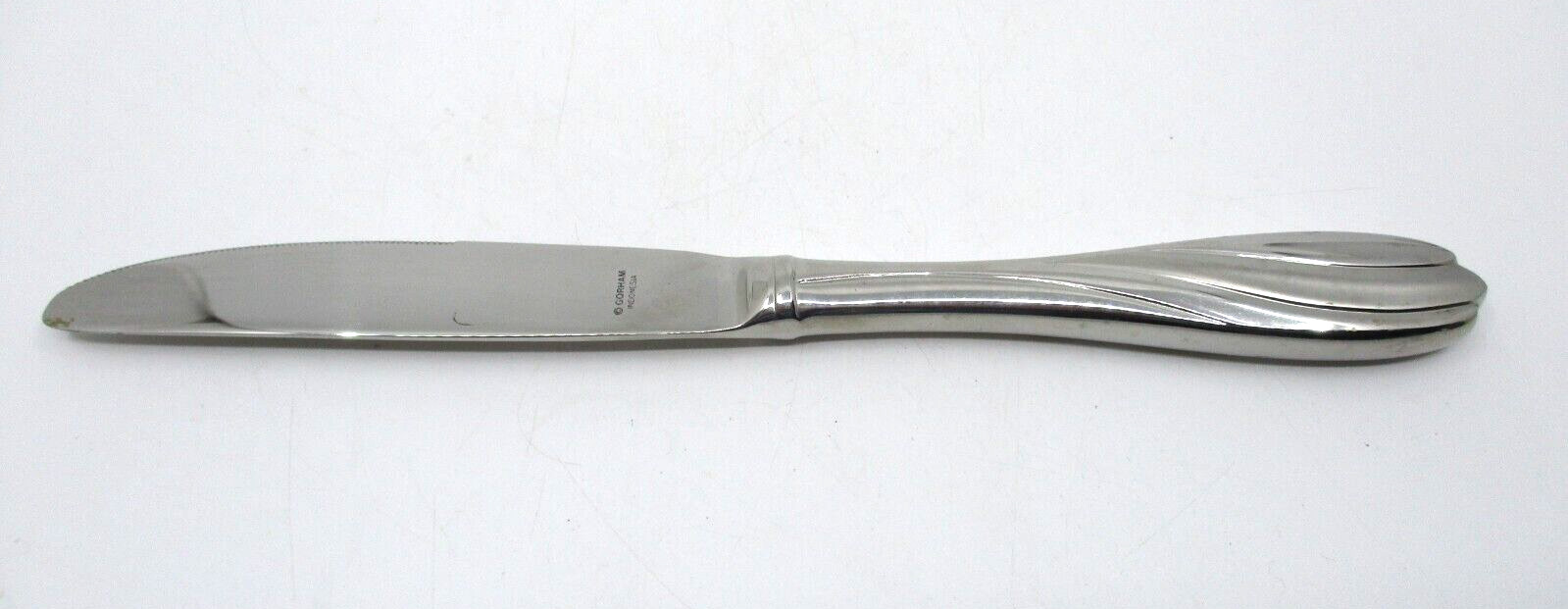 GORHAM STAINLESS FLORA FROST DINNER KNIFE - 9 1/8"- 06I