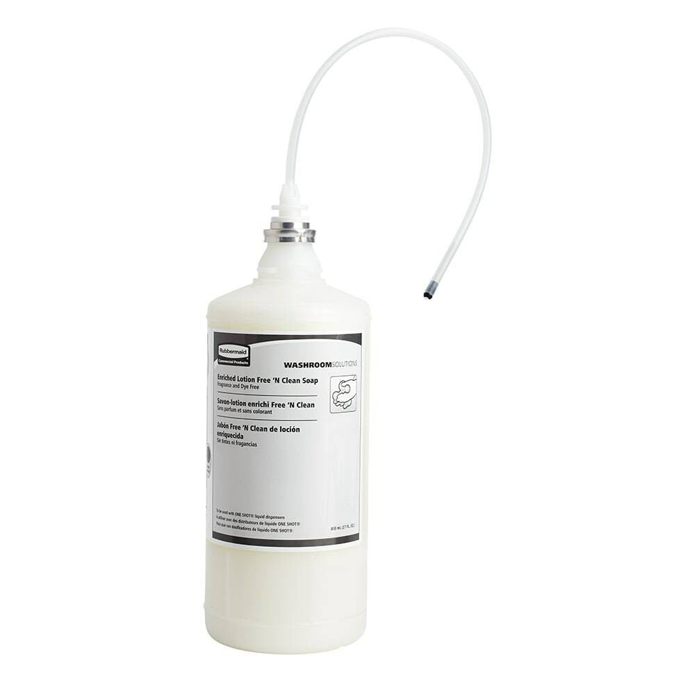 Rubbermaid Commercial FG402363 800 ml Liquid Lotion Soap Refill - Free 'N Clean